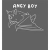 Halloween Angry Boy Adult Long Sleeve Hoodie - 2 of 2