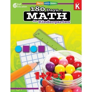180 Days(tm) Math for Kindergarten - (180 Days of Practice) by  Jodene Smith (Paperback) - 1 of 1