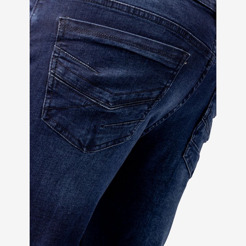 CULTURA Men's Stretch Skinny Fit Denim Jeans, 5 of 6