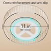 LunaLulinlk Lazy Susan Turntable, 360 Transparent Rotating Seasoning Organizer for Kitchen - 3 of 4