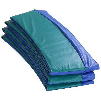 UpperBounce Super Trampoline Replacement Safety Pad Fits for 15' Round Frames - Blue/Green