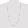 Black Bow Jewelry 0.8mm, 14k Yellow Gold, Baby Rope Chain Necklace - 2 of 4