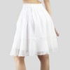 Artyska Women's Layered Ruffle Elastic Waist Above Knee Skirt - 4 of 4
