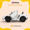 Ride On Car for Kids 12V Licensed Mclaren Battery Powered Sports Car with 2 Speeds - 3 of 4