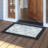 Briarwood Lane Everyday Doormat 30x18 Indoor Outdoor Ornamental Blue and White Doormat - 3 of 4