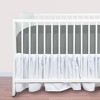 100% Organic Cotton Crib Sheets Pack of 2, Soft & Cool, GOTS Certified by California Design Den - 4 of 4