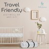 Babylicious Waterproof Pack N Play Mattress Topper Soft Memory Foam, Roll-Up Design, Breathable and Travel-Friendly– Twin Size (38" x 26") - 3 of 4