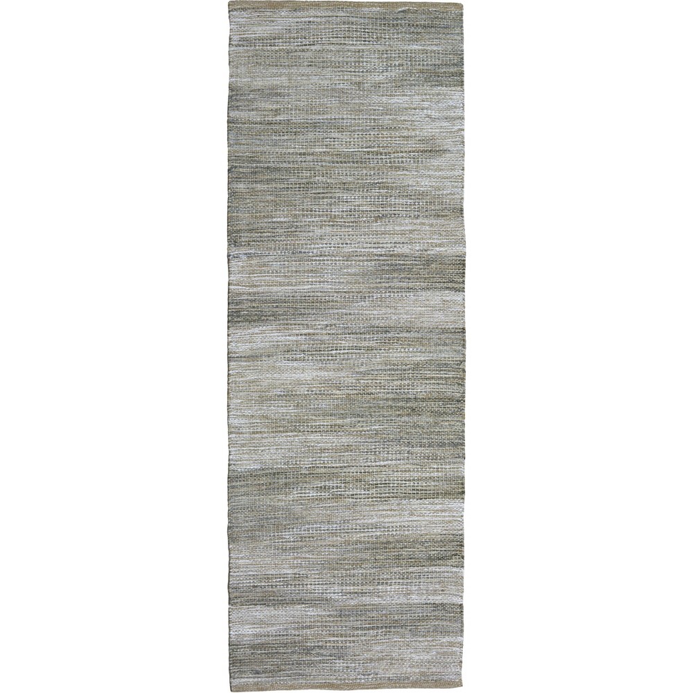 2'4inx7' Runner Woven Rug Gray - Threshold™