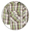 Gioberti Men's Western Cowboy Short Sleeve Shirt with Snap Buttons - 4 of 4