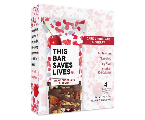 Dark Chocolate Cherry & Sea Salt All Granola Bars - 5.36oz