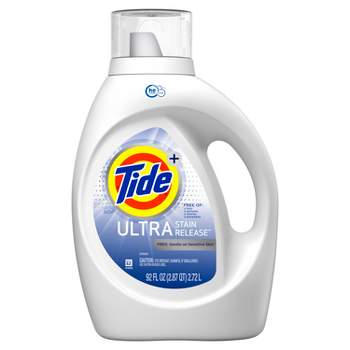 Tide Ultra Stain Release FREE Liquid Laundry Detergent - 92 fl oz