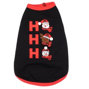 The Worthy Dog Ho Ho Ho Tee - 1 of 3