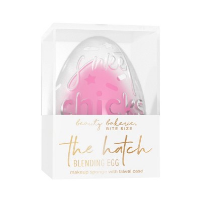 Beauty Bakerie Bite Size The Hatch Blending Egg Makeup Sponge with Travel Case - Light Pink