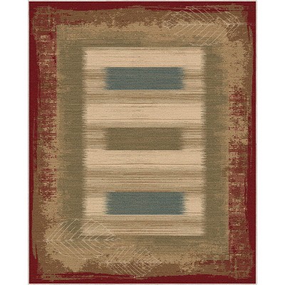 Well Woven Apollo Flatwoven Modern Border Area Rug