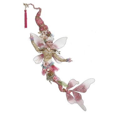 Mark Roberts Products Mark Roberts Pink and Gold Mermaid Christmas Fairy, Large 20-Inches