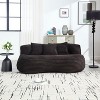 NicBex Corduroy High Back Bean Bag Chair for Adults and Kids,Lazy Loveseat Sofa with 3 Pillows for Living Room,Bedroom,Apartment - 2 of 4