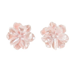 Unique Bargains Camellia Shoelace Charms 1 Pair - 1 of 4