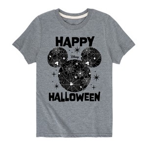 Boys' - Disney - Happy Halloween Tombstone Short Sleeve Graphic T-Shirt - 1 of 4