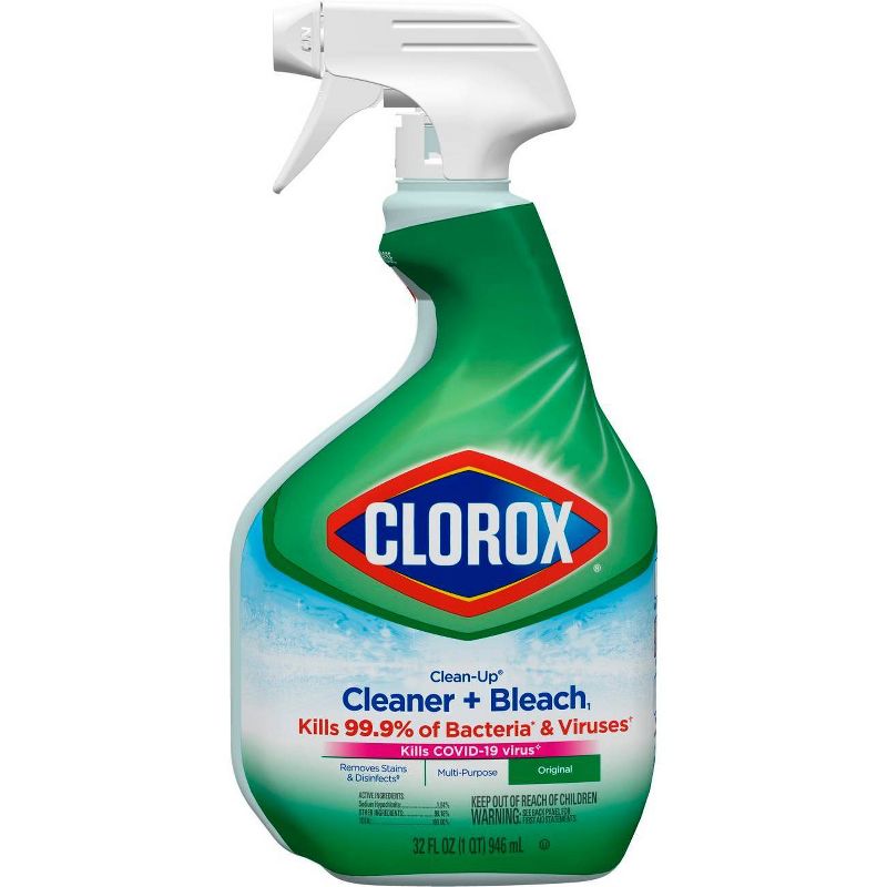 Clorox Original Clean-Up All Purpose Cleaner with Bleach Spray Bottle - 32oz, 3 of 17