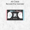 Big Dot of Happiness Boy Boo-y or Ghoul - Baby Boy Halloween Gender Reveal Party Scratch Off Cards - Baby Shower Game - 22 Count - 3 of 4