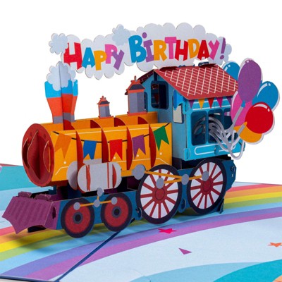 Paper Love 3D Birthday Pop Up Card
