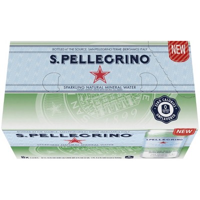 S.Pellegrino Sparkling Natural Mineral Water - 8pk/11.15 fl oz Cans