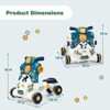 Costway 3-in-1 Baby Sit-to-Stand Walker w/ Lights & Music Function - 3 of 4
