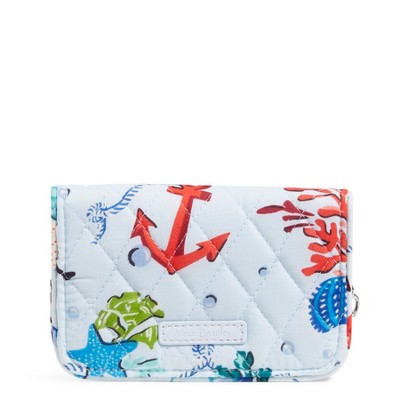 Vera Bradley Women's Outlet Cotton Small Bifold Wallet