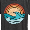 Women's - Instant Message - Wave Scene Short Sleeve Graphic T-Shirt - 2 of 4