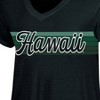 NCAA Hawaii Rainbow Warriors Women's V-Neck T-Shirt - 3 of 3