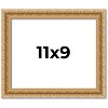 PosterPalooza | Photo Size Refined Gold Picture Frame - UV Acrylic, Foam Board Backing, Hanging Hardware - 2 of 4