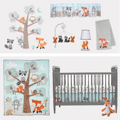 SoHo 1234 Jungle Friends Baby Crib Complete Nursery Bedding Set 
