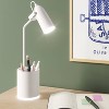 Task Lamp with Nightlight White - Room Essentials™ - 2 of 4