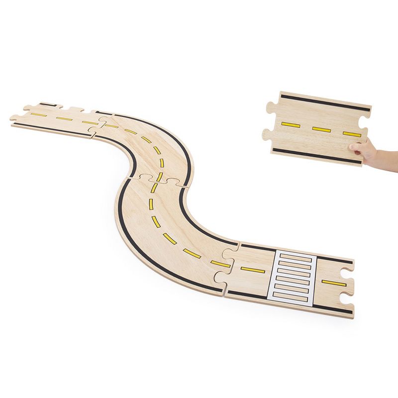 Guidecraft Double-Sided Roadway System - 42 Piece Set, 4 of 7