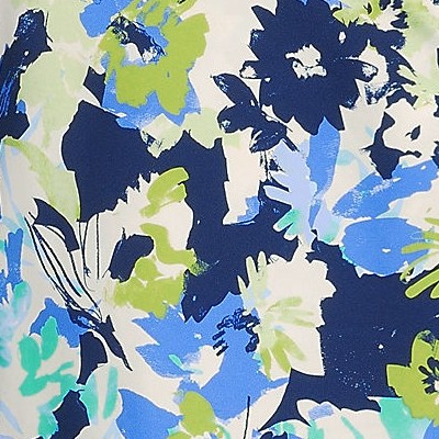 deep sea navy multi floral