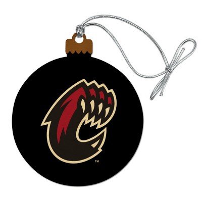 Central Washington University Secondary Logo Wood Christmas Tree Holiday Ornament