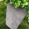 28" x 14" Rectangular Kante Lightweight Modern Tall Outdoor Planter Natural Concrete - Rosemead Home & Garden, Inc. - 3 of 4
