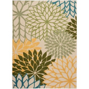 Nourison Aloha Floral Bloom Indoor Outdoor Area Rug - 1 of 4