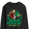 Men's - Marvel - Shamrockin Starlord St. Patricks Day Long Sleeve Graphic T-Shirt - 2 of 4
