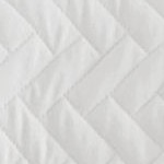 herringbone / white