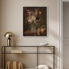 Art Remedy Flower Piece in Glass Vase Vintage Classic Roses Wall Art Framed - 2 of 4
