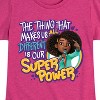 Girls' - Karma's World - Our Super Power Fitted Short Sleeve Graphic T-Shirt - 2 of 4