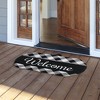Briarwood Lane Coir Doormat 30x18 Black and White Pumpkin Fall Natural Fiber For Fall Coir Doormat - 2 of 3