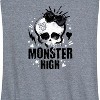 Women's - Monster High - Skullette Punk Logo Graphic Racerback Tank - 2 of 4
