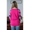 Women's Tie Dye Pocket Tunic - Shirley Stone - 3 of 3
