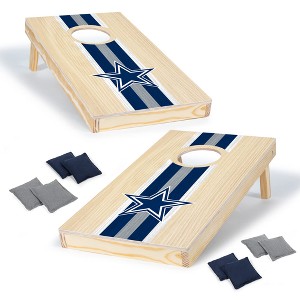 NFL Dallas Cowboys 1'x2' Wood Cornhole Set - 1 of 4