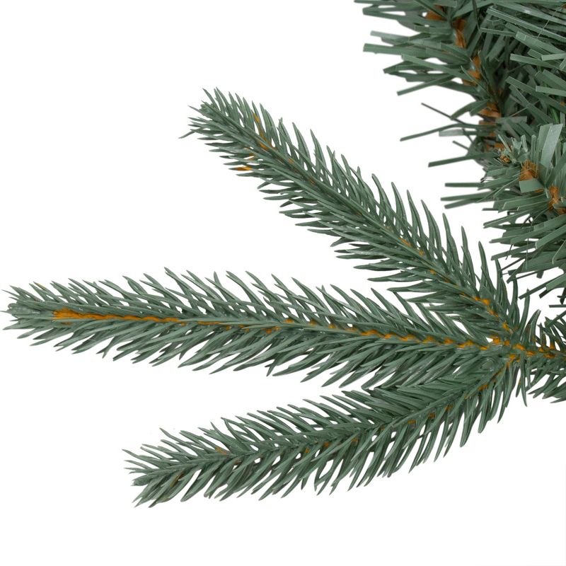 Northlight Real Touch™️ Pre-Lit Washington Frasier Fir Artificial Christmas Wreath - Unlit - 24", 4 of 7