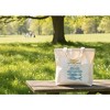 Spiritual Tote Bag HE PROVIDES MORE THAN ENOUGH – 15x17 Inch by Manual Woodworkers and Weavers - 3 of 3