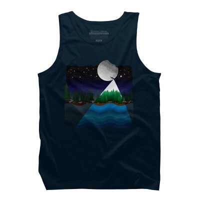 Men's Design By Humans Christmas night By recklessframee Tank Top