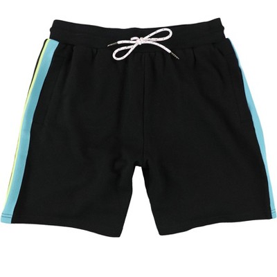 Elevenparis Mens Track Stripe Casual Walking Shorts